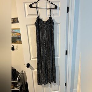 Black and White Maxi Dress